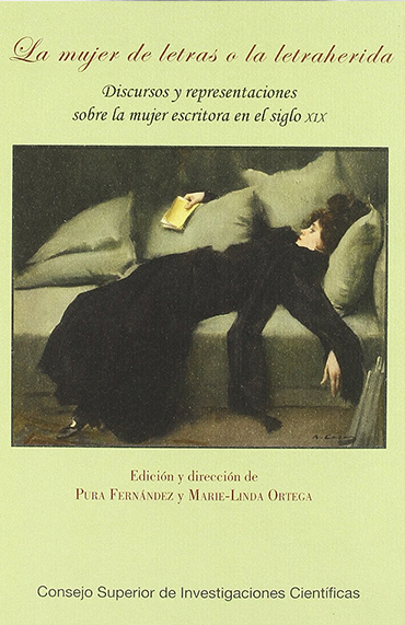 Portada de tela en color verde claro. En el centro, impreso el cuadro Jove decadent de Ramón Casas, pintado en 1899, que representa a una mujer joven, vestida en traje negro, tumbada en un sofá verde mientras sujeta un libro en la mano derecha, que apoya en un cojín. Tiene expresión cansada en el rostro y deja caer el otro brazo y las piernas del sofá al suelo.